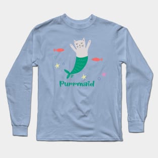 purrmaid Long Sleeve T-Shirt